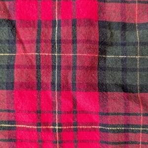 Classic Christmas/Holiday Table Runner Red, Green, Gold Plaid